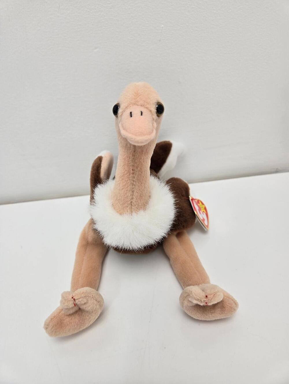 Ty Beanie Baby โStretchโ the Ostrich (6.5 inch)